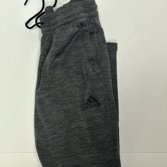 Small Adidas Jogger sweatpants Heather Gray - Picture 1 of 5